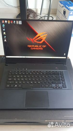 Игровой ноутбук Asus Zephyrus S15 gx502gw 240 гц