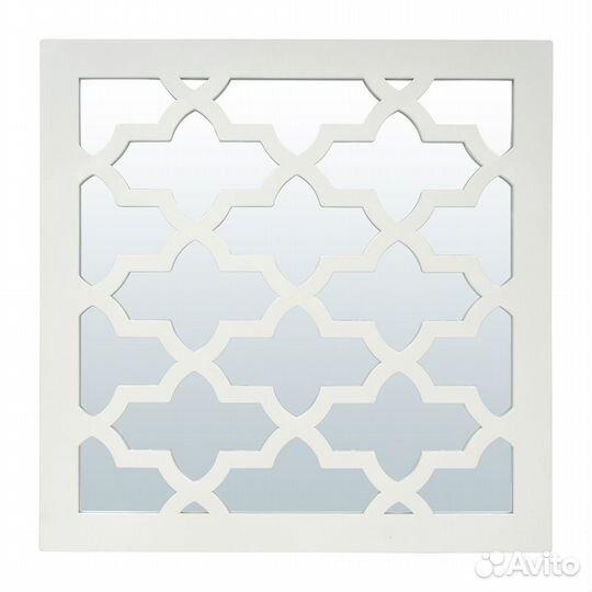 Qwerty Зеркало декоративное Венеция, 40*40 см, бел