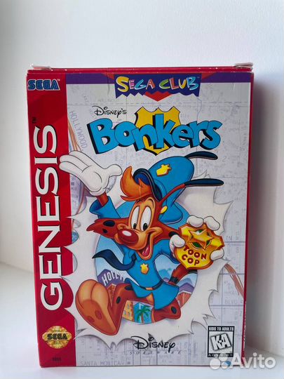 Игра на sega genesis - Bonkers