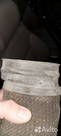 Воздухозаборник м 272 Мерседес w164 ML