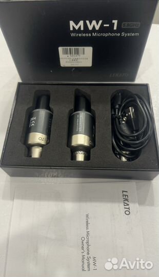 Беспроводная микрофонная система Lekatoo MW-1