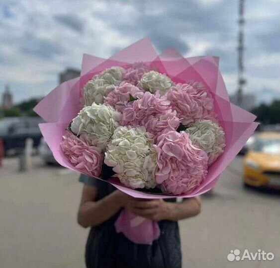 Гортензии букет гортензий