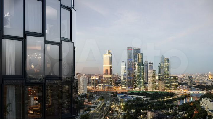 2-к. квартира, 60 м², 24/57 эт.