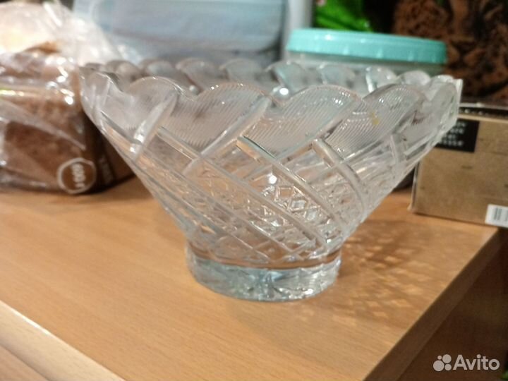 Хрустальная салатница