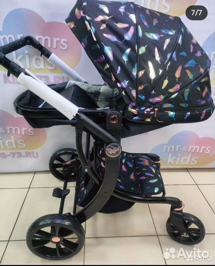 Коляска для девочки 2в1