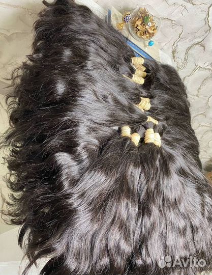 Волосы для наращивания блонд