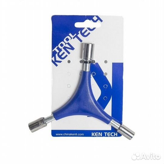 Ключ гаечный Kenli KL-9734AL, 8/9/10 мм, Y-grip