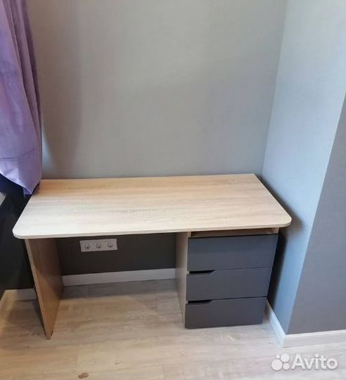 Стол компьютерный анталия (графит софт )