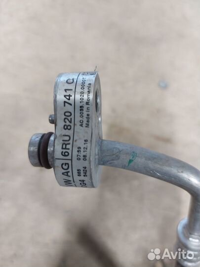 Трубка кондиционера volkswagen Polo