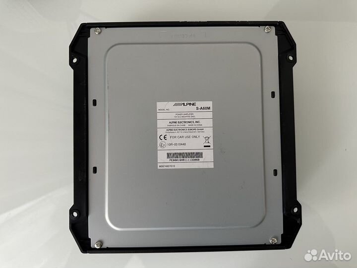 Усилитель для сабвуфера Alpine