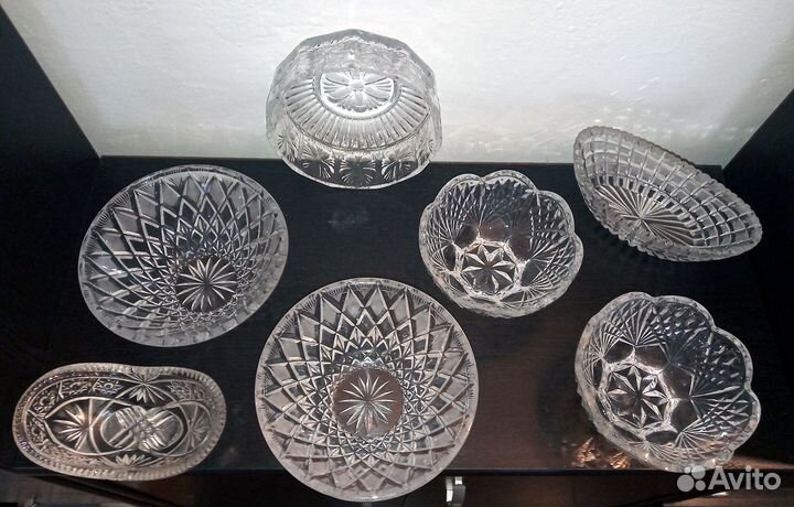 Вазы хрустальные СССР