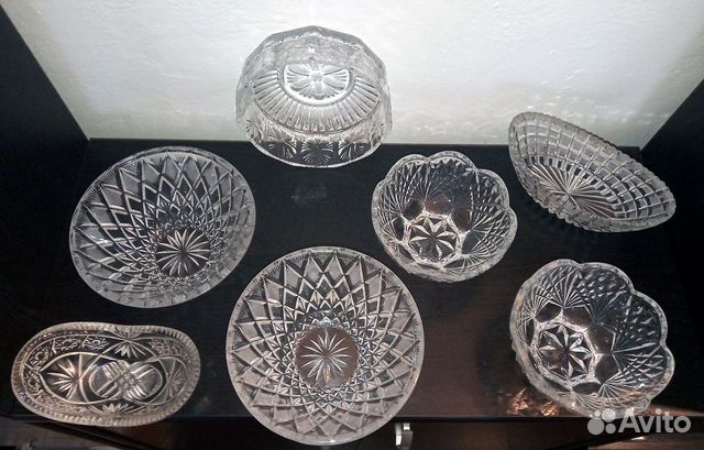 Вазы хрустальные СССР