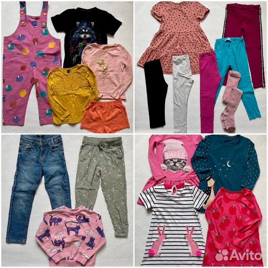 Пакет вещей для девочки, р-р 116