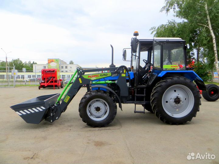 Погрузчик фронтальный на мтз euromax