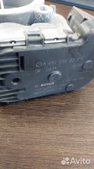 Дроссельная заслонка Mercedes OM642