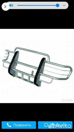 Кенгурятник на бампер на ниву 2121-2131