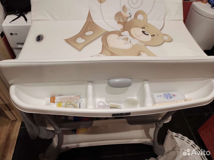 Пеленальный столик с ванночкой cam, ванночка