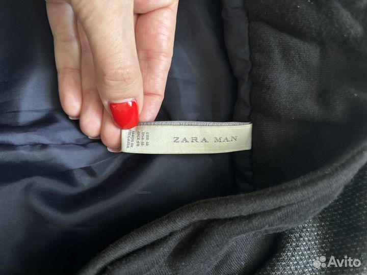 Пальто мужское zara