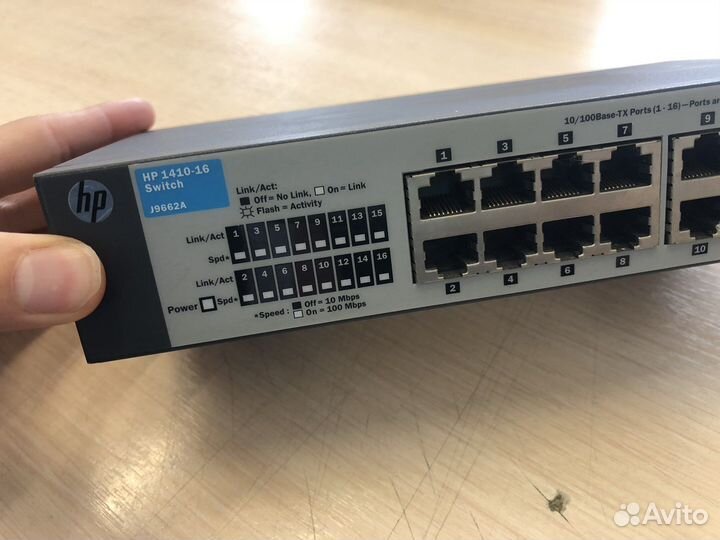 Коммутатор hp 1410