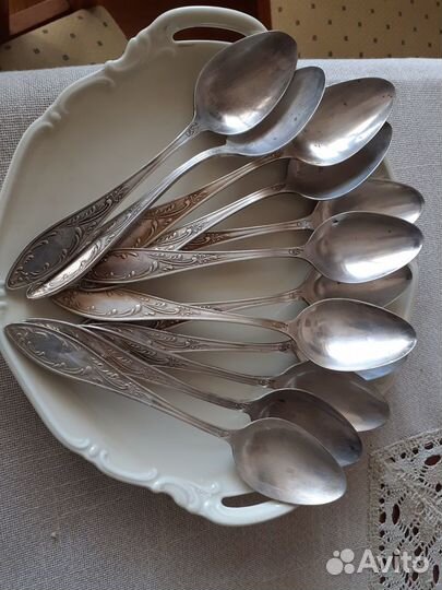 Мельхиоровые ложки СССР