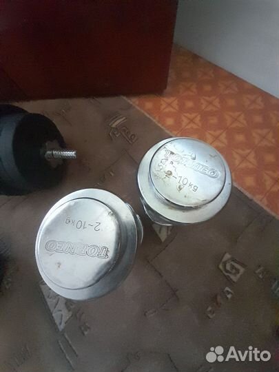 Гантели разборные 40 кг бу