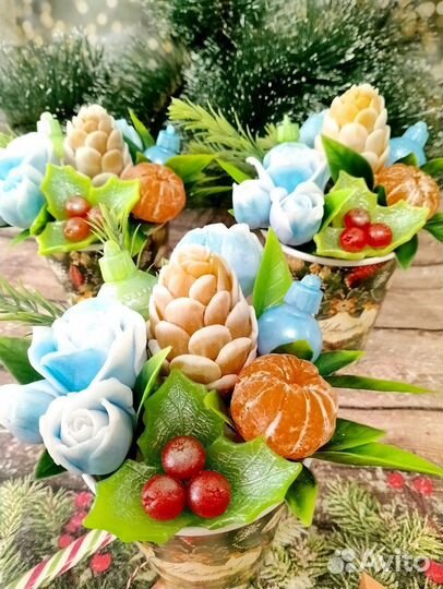 Букет цветов из мыла