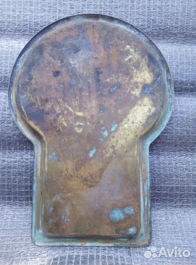 Поднос старинный под самовар