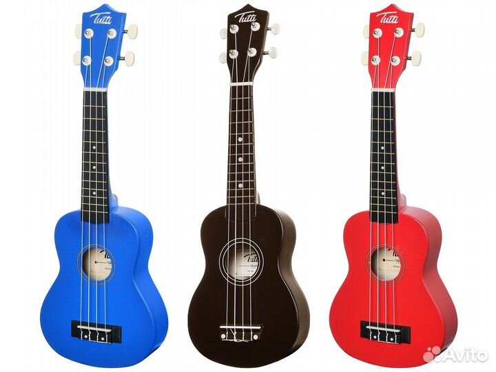 Укулеле сопрано новое Tutti JR-11 multicolor