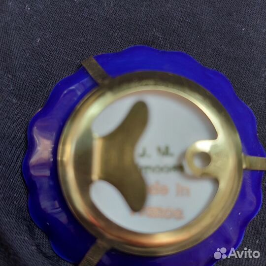 Две мини тарелочки Limoges Диаметр 5 см