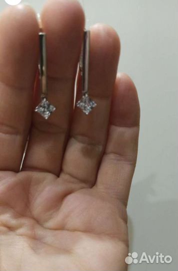 Серебряные серьги