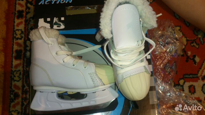Коньки для девочки 27 размер