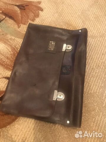 Портфель военный кожа