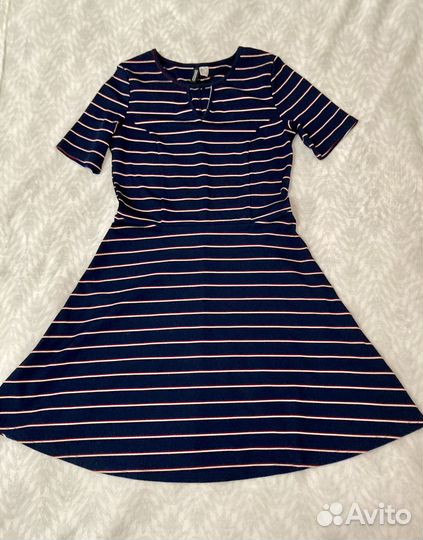 Платье из плотного трикотажа