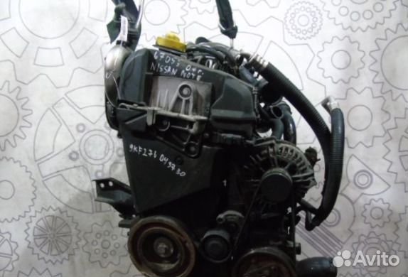 Двигатель Nissan Note E11 1.5 K9K