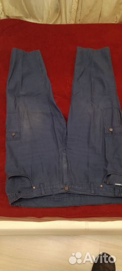 Брюки карго 60-62р
