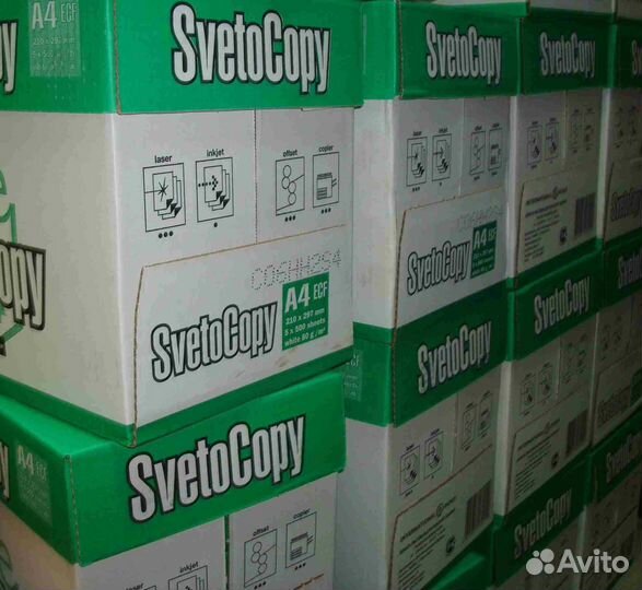 Продам бумагу SvetoCopy А4