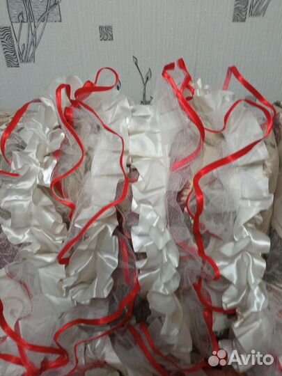 Свадебные украшения на машину кольца