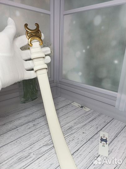 Ремень Женская Celine Люкс Натуральная кожа