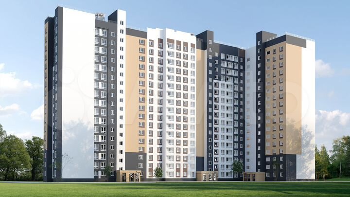 1-к. квартира, 39,7 м², 2/17 эт.