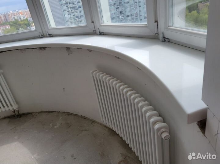 Подоконники из кварцевого агломерата под заказ