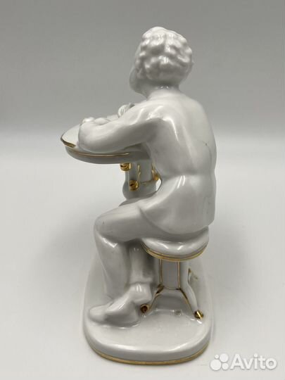 Статуэтка фарфор Юный Пушкин лфз СССР