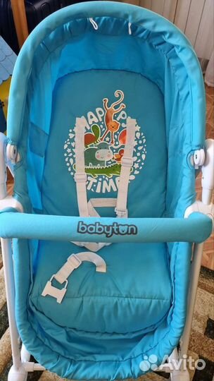 Детские качели шезлонг babyton