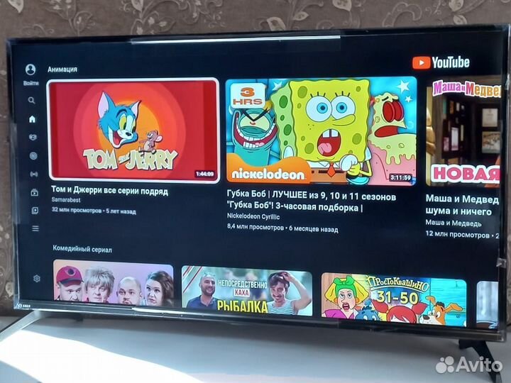 Телевизор 2024г. Новый, 4K Ultra HD. SMART TV. 43