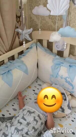 Бортики в кроватку