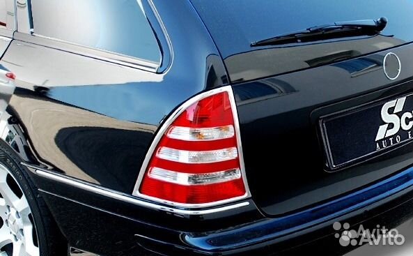 Mercedes-Benz W203 Набор хромированных накладок