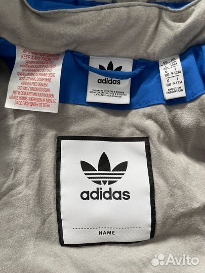 Пуховик и полукомбинезон зимний adidas 80