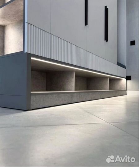 Шкаф на заказ минимализм