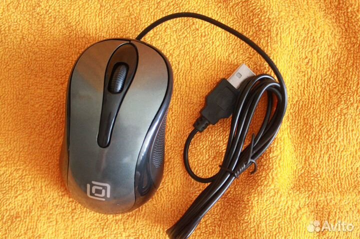 Компьютерная мышь проводная Oklick 385M новая