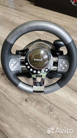 Игровой руль с педалями Defender Forsage GTR купить в Санкт-Петербурге ...