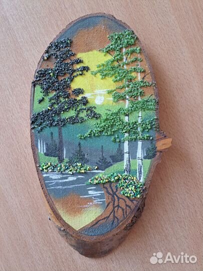 Картина из натурального камня